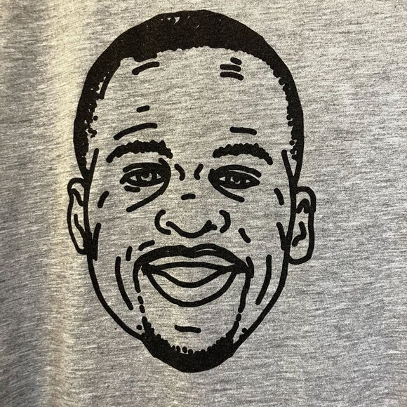 Nike Mens Draymond Green Face Portait Dri-Fit Tee T-Shirt Size XL Gray AN EXC - Picture 1 of 9